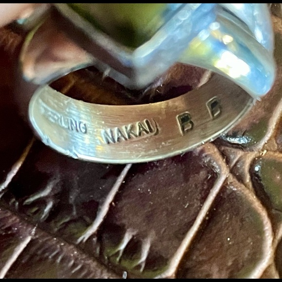 PERIDOT Native American Ring - Picture 10 of 12